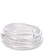 Dillard's Cobra Chain Multi Row Coil Bracelet - Image 1
