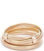 Dillard's Cobra Chain Multi Row Coil Bracelet - Image 2