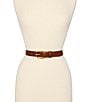 Dillard's Crocodile-Embossed Leather Belt - Image 3