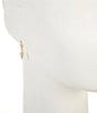 Dillard's Dainty Shell Hoop Drop Earrings - Image 2
