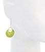 Dillard's Dyed Shell Round Resort Drop Earrings - Image 2