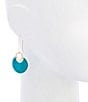 Dillard's Dyed Shell Round Resort Drop Earrings - Image 4