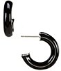 Dillard's Enamel Small Hoop Earrings - Image 5