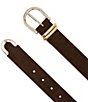 Dillard's Faux Suede Feathered Edge Stitch Belt - Image 2