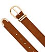 Dillard's Faux Suede Feathered Edge Stitch Belt - Image 2