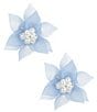Dillard's Flower Statement Stud Earrings - Image 1