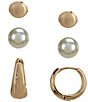 Dillard's Hoop and Stud Trio Earrings Set - Image 1