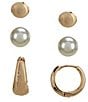 Dillard's Hoop and Stud Trio Earrings Set - Image 1