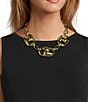 Dillard's Infinity Links Chain Statement Necklace - Image 2