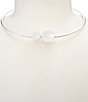 Dillard's Metal Ball Collar Necklace - Image 2