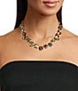 Dillard's Multi Color Stone Short Collar Necklace - Image 2
