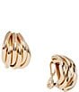 Dillard's Multi Tube Cluster Clip Stud Earrings - Image 1