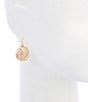 Dillard's Organic Metal Drop Earrings - Image 2