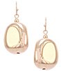 Dillard's Organic Metal Drop Earrings - Image 1