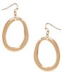 Dillard's Oval Loop Drop Earrings - Image 1