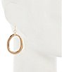 Dillard's Oval Loop Drop Earrings - Image 2