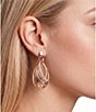 Dillard's Pave Open Drop Earrings - Image 2