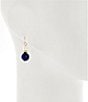 Dillard's Pearl and Bead Drop Earrings, Color:Blue/Pearl - Image 2
