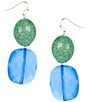 Dillard's Pebble Beach Beaded Resort Statement Earrings - Image 1