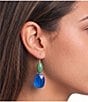 Dillard's Pebble Beach Beaded Resort Statement Earrings - Image 2