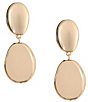 Dillard's Pebble Ccb Double Drop Clip Earrings - Image 1