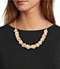 Dillard's Polished Metal Knot Frontal Short Necklace - Image 1