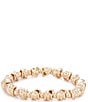 Dillard's Polished Metal Knot Stretch Bracelet - Image 1