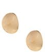 Dillard's Polished Metal Oval Stud Earrings - Image 1
