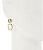 Dillard's Resin Stone Square Double Drop Earrings - Image 2