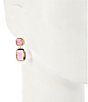 Dillard's Resin Stone Square Double Drop Earrings - Image 4