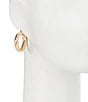Dillard's Rope Textured Hoop Earrings - Image 2