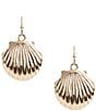 Dillard's Scallop Seashell Drop Earrings - Image 1