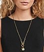 Dillard's Shaky Beads Long Pendant Necklace - Image 2