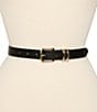 Dillard's Textured & Smooth Wavy Keeper & Faux Suede 3 For 1 Belt Set - Image 3