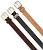 Dillard's Textured & Smooth Wavy Keeper & Faux Suede 3 For 1 Belt Set - Image 5