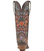 Color:Black - Image 3 - Beetle Juice Leather Embroidered Western Boots