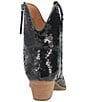 Color:Black - Image 3 - Bling Thing Sequin Western Booties