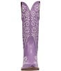Dingo Buttercup Floral Embroidered Leather Tall Western Boots - Image 5