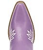 Dingo Buttercup Floral Embroidered Leather Tall Western Boots - Image 6
