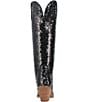Color:Black - Image 3 - Dance Hall Queen Sequin Tall Western Boots
