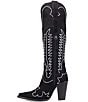 Dingo Double Take Suede Rhinestone Western Boots - Image 4