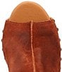 Dingo Echo Suede Studded Platform Clog Slide Sandals, Russet - Image 7