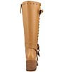 Dingo Fillmore Leather Studded Buckle Straps Tall Boots - Image 3