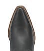 Color:Black - Image 6 - Hoedown Leather Fringe Western Boots