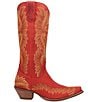 Dingo Lantana Matte Leather Snip Toe Western Tall Boots - Image 3