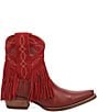 Dingo Last Ride Leather Suede Fringe Western Booties - Image 2