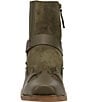 Dingo Men's Bandit Suede and Leather Coin Harness Western Ankle Boots - Image 5