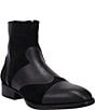 Dingo Men's Barnsley Leather and Suede Square Toe Zip Booties - Image 1