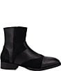 Dingo Men's Barnsley Leather and Suede Square Toe Zip Booties - Image 2