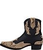 Dingo Men's Serpico Snake Embossed Leather Western Booties - Image 4
